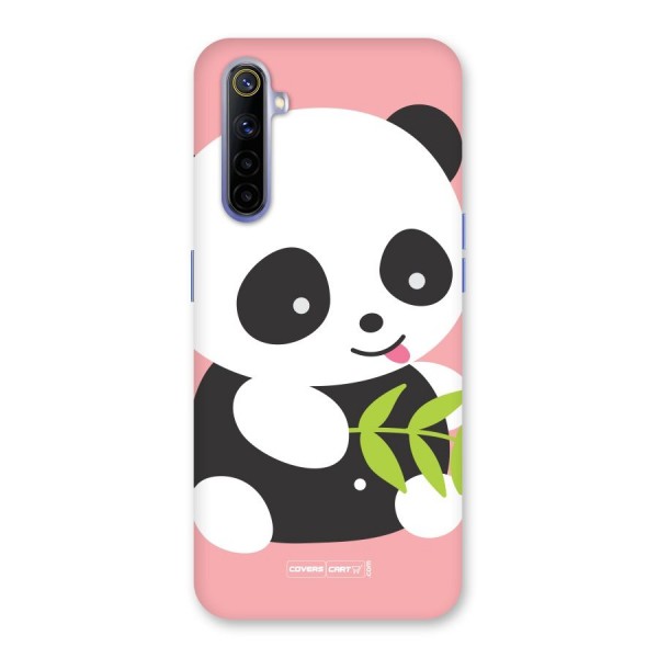 Cute Panda Pink Back Case for Realme 6i