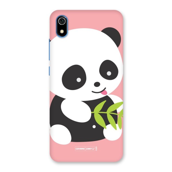 Cute Panda Pink Back Case for Redmi 7A