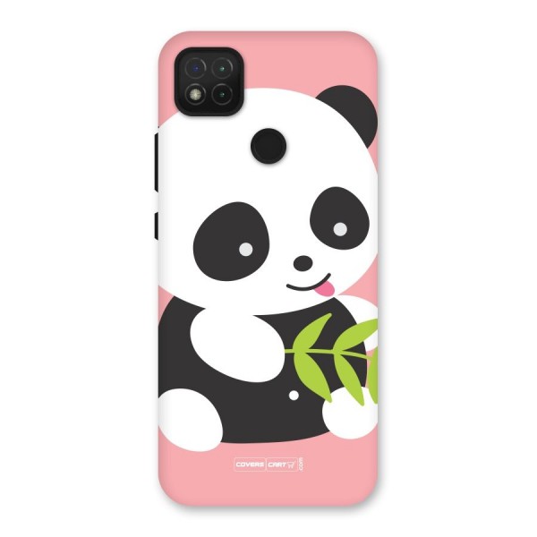 Cute Panda Pink Back Case for Redmi 9C