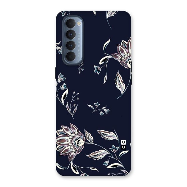 Cute Petals Back Case for Reno4 Pro