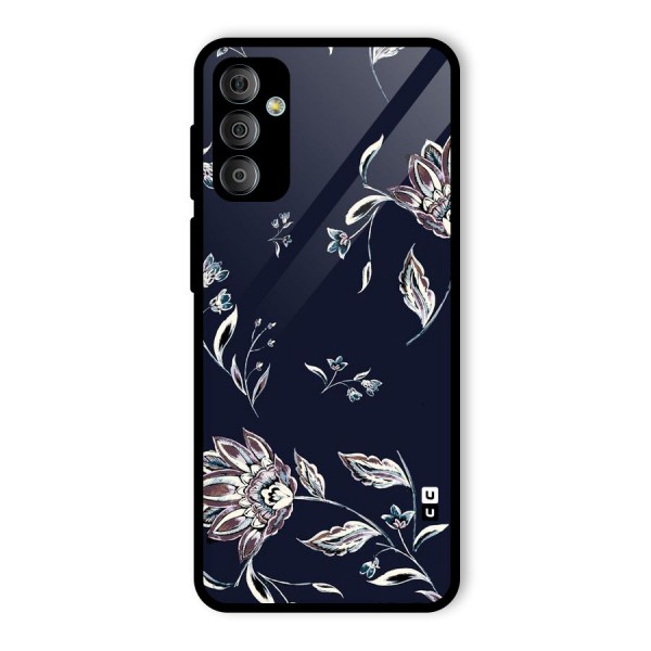 Cute Petals Glass Back Case for Galaxy F23