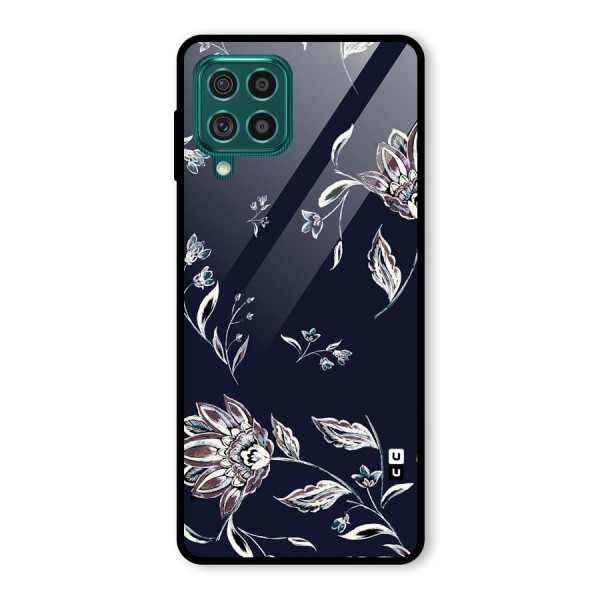 Cute Petals Glass Back Case for Galaxy F62