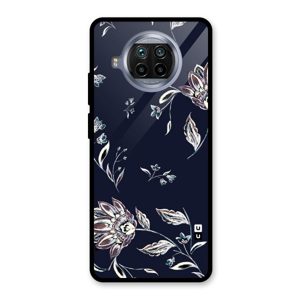 Cute Petals Glass Back Case for Mi 10i