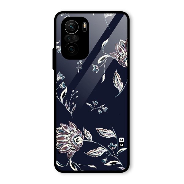 Cute Petals Glass Back Case for Mi 11x