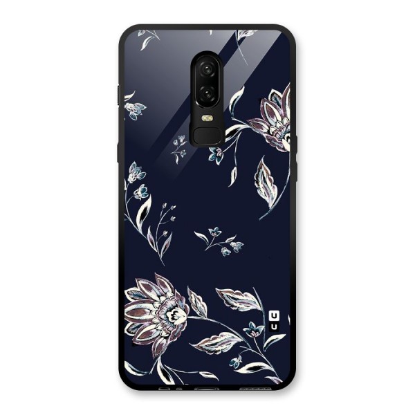 Cute Petals Glass Back Case for OnePlus 6