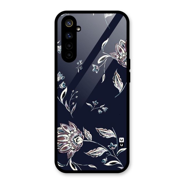 Cute Petals Glass Back Case for Realme 6