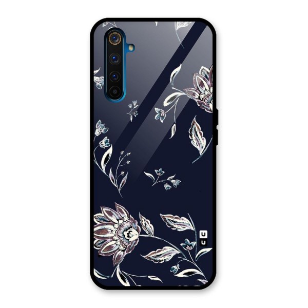 Cute Petals Glass Back Case for Realme 6 Pro