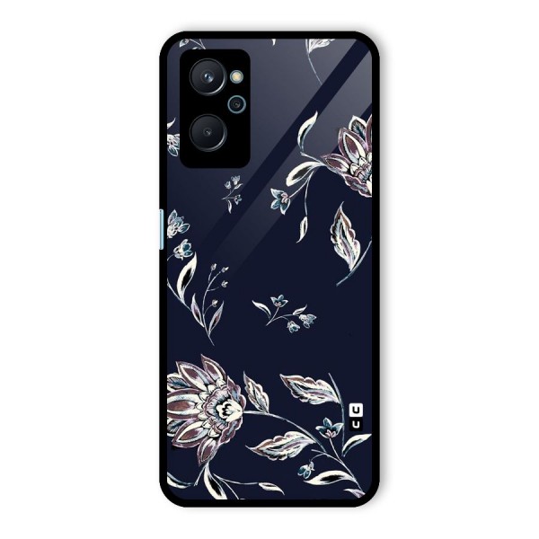 Cute Petals Glass Back Case for Realme 9i