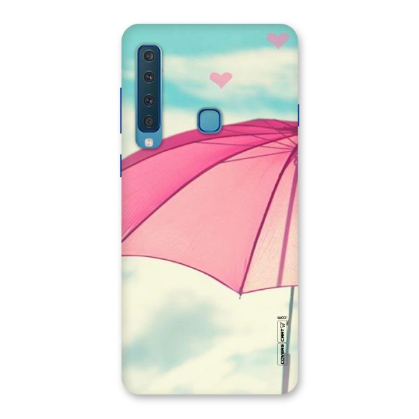 Cute Pink Umbrella Back Case for Galaxy A9 (2018)