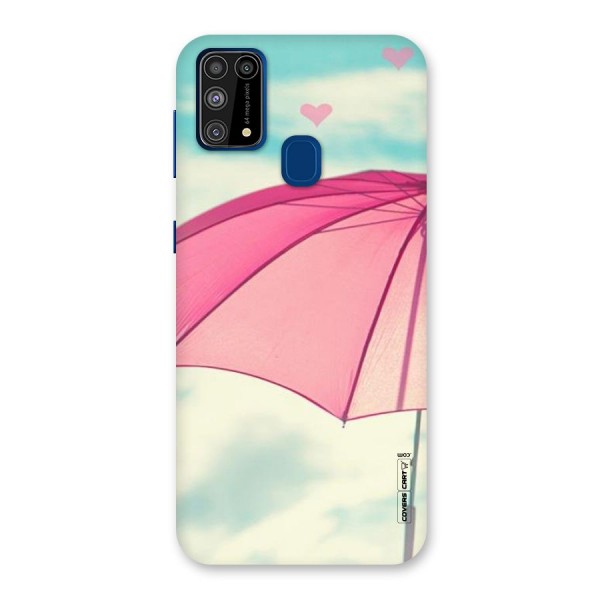 Cute Pink Umbrella Back Case for Galaxy F41