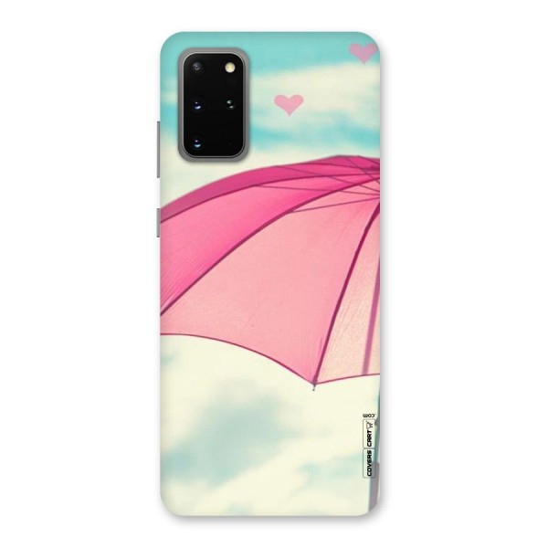 Cute Pink Umbrella Back Case for Galaxy S20 Plus