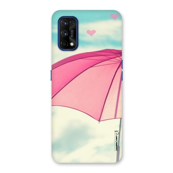 Cute Pink Umbrella Back Case for Realme 7 Pro