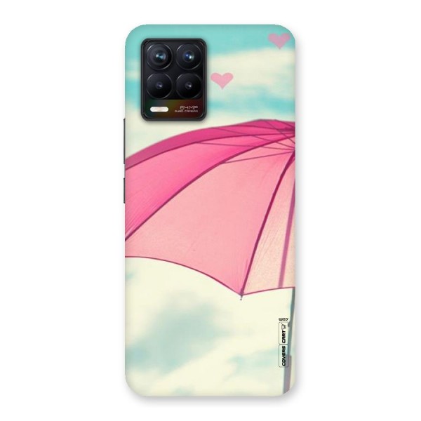 Cute Pink Umbrella Back Case for Realme 8