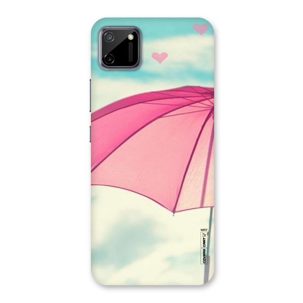 Cute Pink Umbrella Back Case for Realme C11