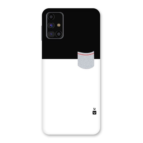 Cute Pocket Simple Back Case for Galaxy M31s