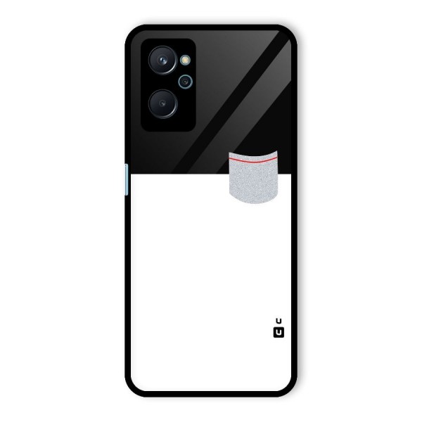 Cute Pocket Simple Glass Back Case for Realme 9i