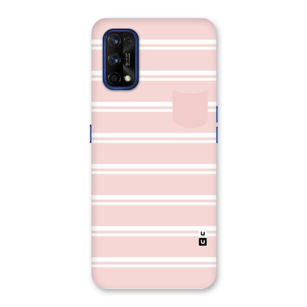 Cute Pocket Striped Back Case for Realme 7 Pro