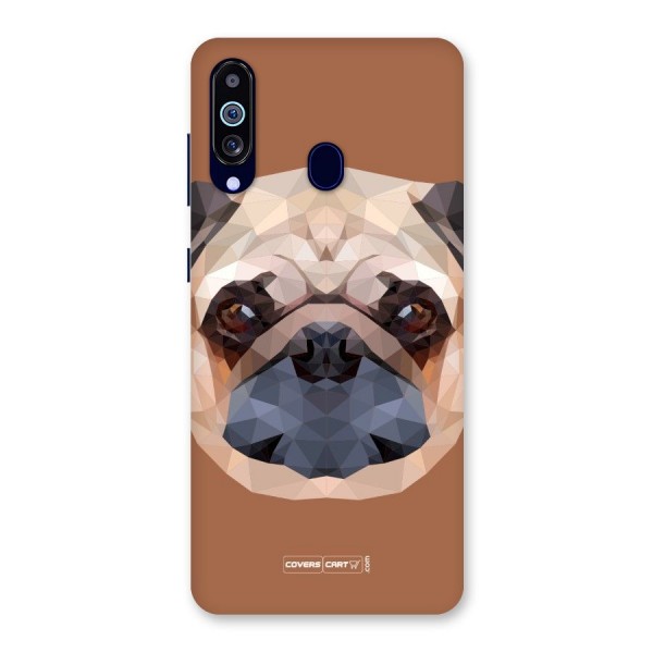 Cute Pug Back Case for Galaxy A60