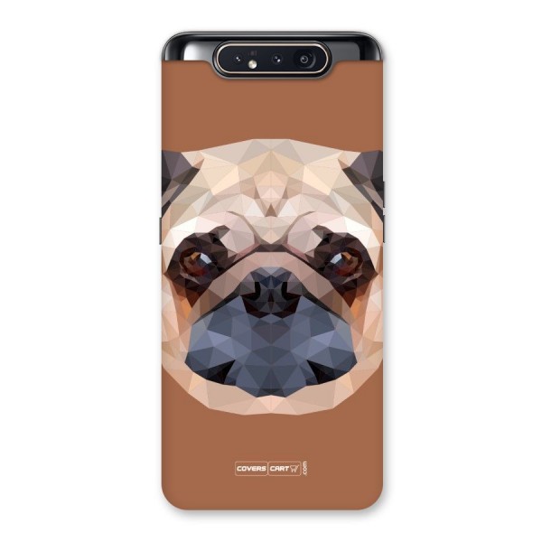 Cute Pug Back Case for Galaxy A80