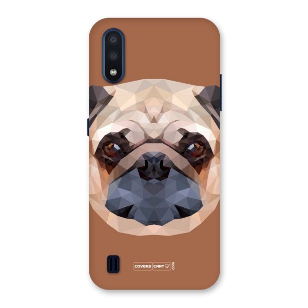 Cute Pug Back Case for Galaxy M01