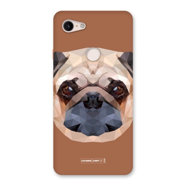 Cute Pug Back Case for Google Pixel 3 XL