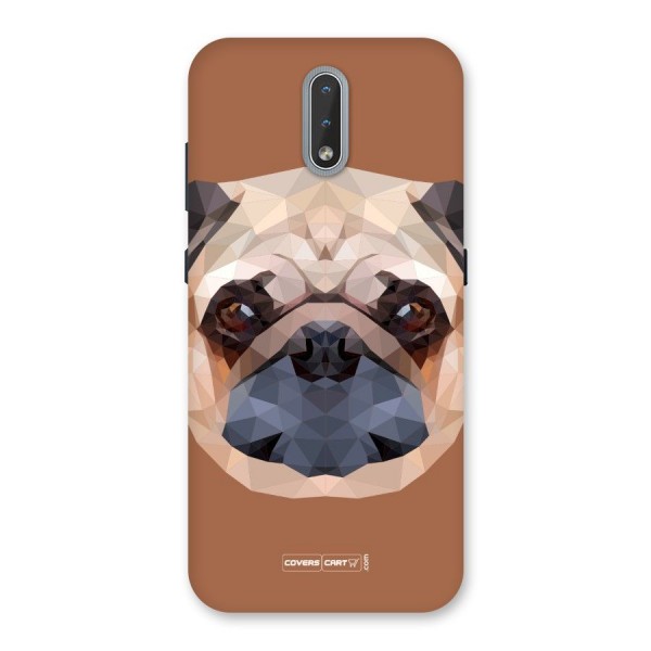 Cute Pug Back Case for Nokia 2.3