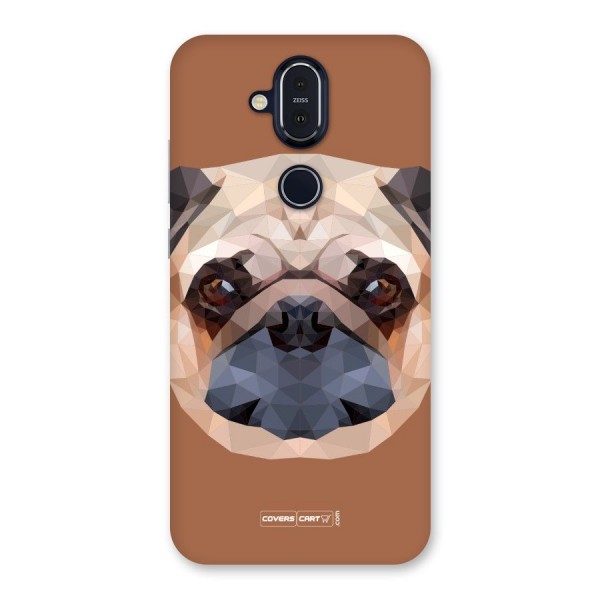 Cute Pug Back Case for Nokia 8.1