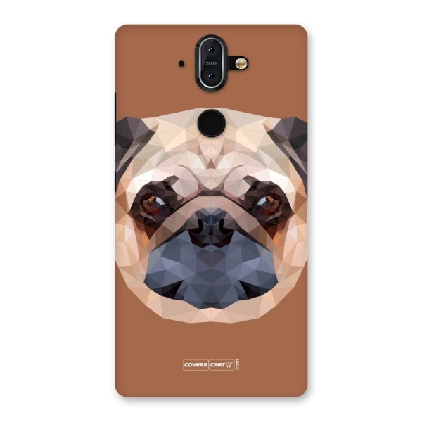 Cute Pug Back Case for Nokia 8 Sirocco