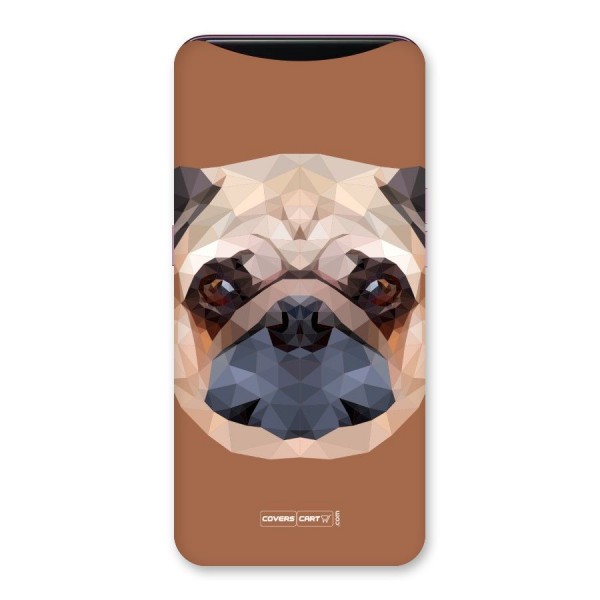 Cute Pug Back Case for Oppo Find X