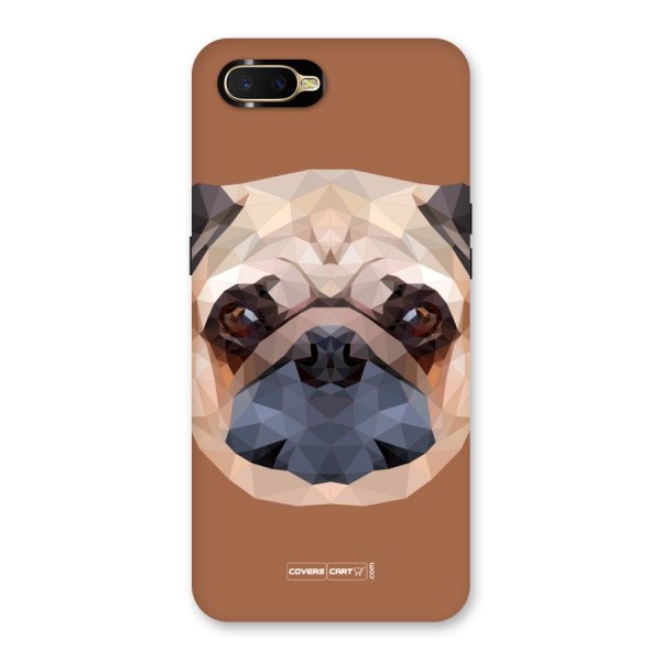 Cute Pug Back Case for Oppo K1