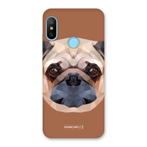 Cute Pug Back Case for Redmi 6 Pro