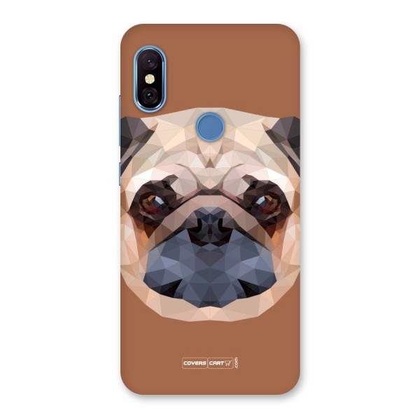 Cute Pug Back Case for Redmi Note 6 Pro