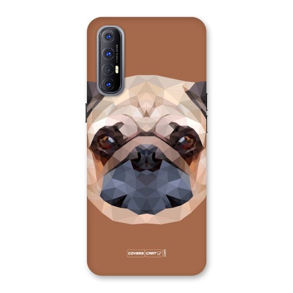 Cute Pug Back Case for Reno3 Pro