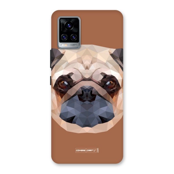 Cute Pug Back Case for Vivo V20 Pro