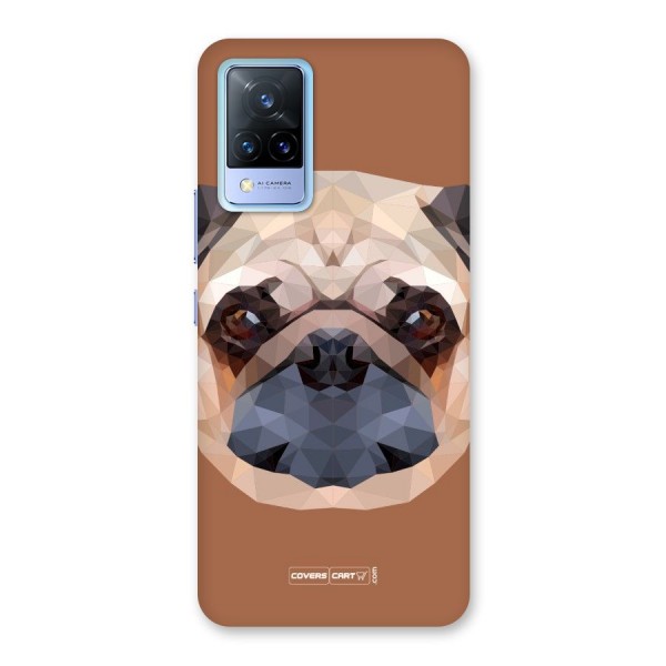 Cute Pug Back Case for Vivo V21 5G