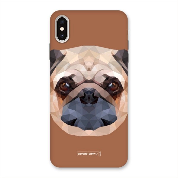 Cute Pug Back Case for iPhone XS Max