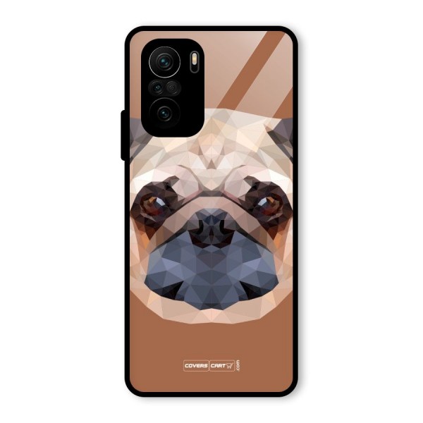 Cute Pug Glass Back Case for Mi 11x