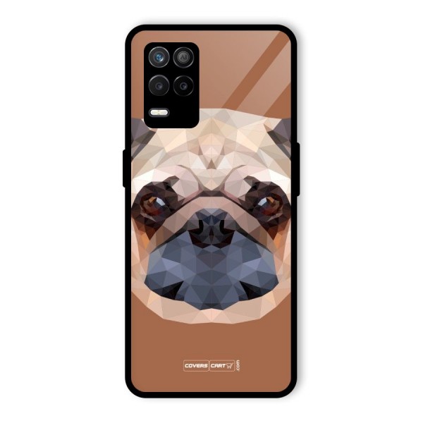 Cute Pug Glass Back Case for Realme 9 5G