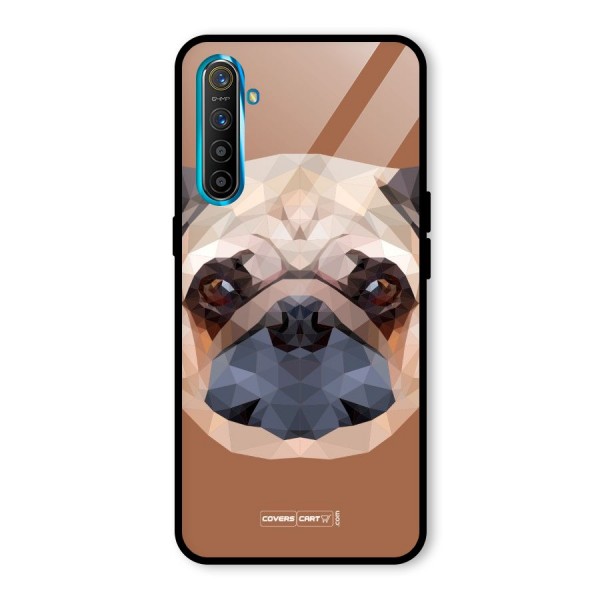 Cute Pug Glass Back Case for Realme XT