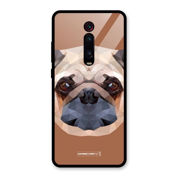 Cute Pug Glass Back Case for Redmi K20 Pro