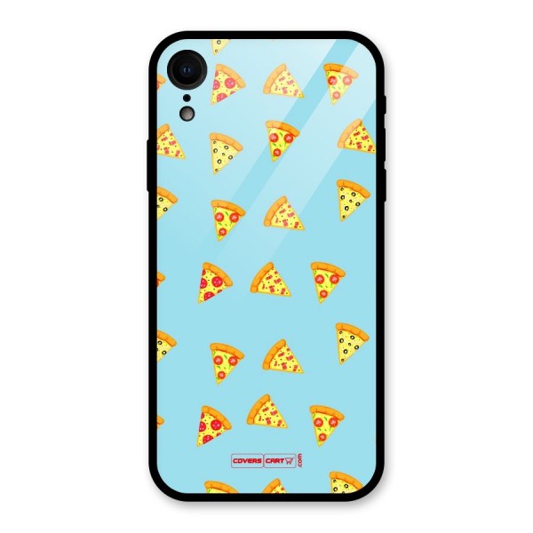 Cute Slices of Pizza Glass Back Case for XR