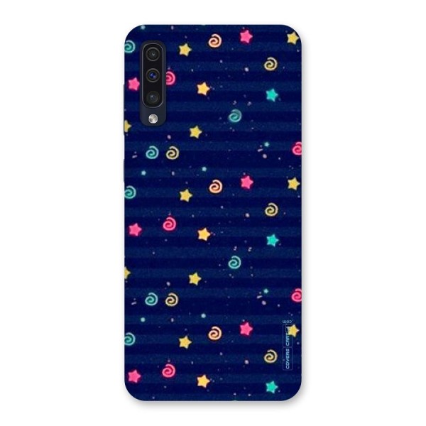 Cute Stars Design Back Case for Galaxy A50s