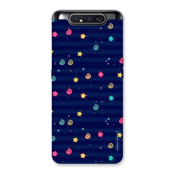 Cute Stars Design Back Case for Galaxy A80