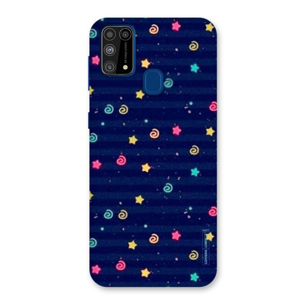 Cute Stars Design Back Case for Galaxy M31