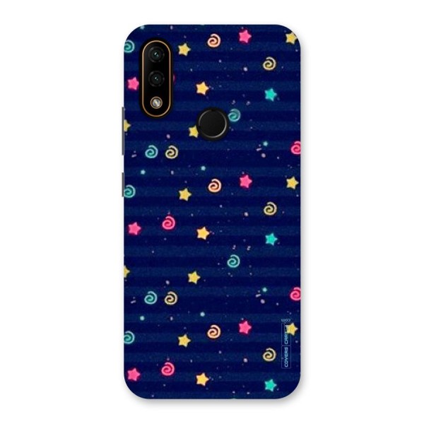 Cute Stars Design Back Case for Lenovo A6 Note