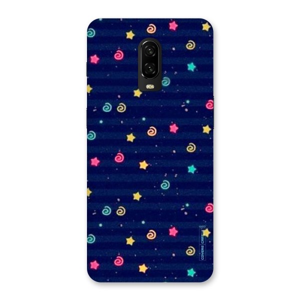 Cute Stars Design Back Case for OnePlus 6T