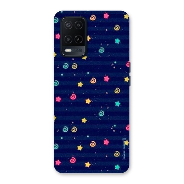 Cute Stars Design Back Case for Oppo A54