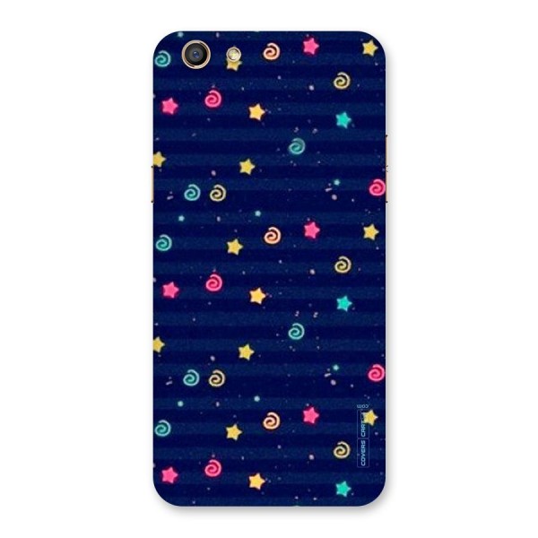 Cute Stars Design Back Case for Oppo F3