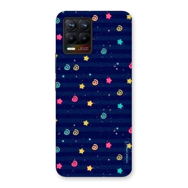 Cute Stars Design Back Case for Realme 8