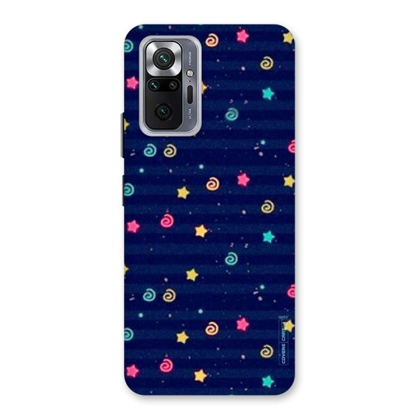 Cute Stars Design Back Case for Redmi Note 10 Pro